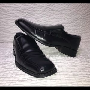 Black Slip on Dress Shoes